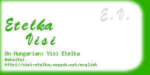 etelka visi business card